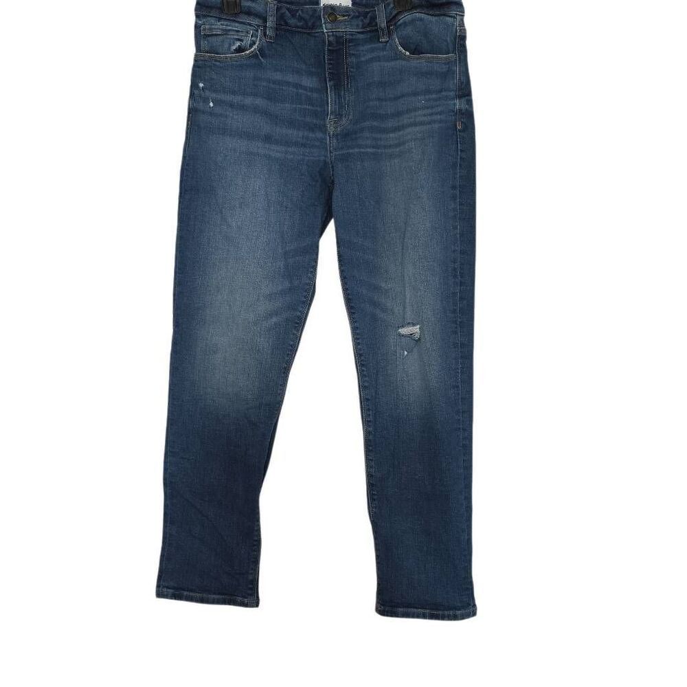 Studio Blue Women's Size 31 / 12 Blue Distressed Relaxed Jeans